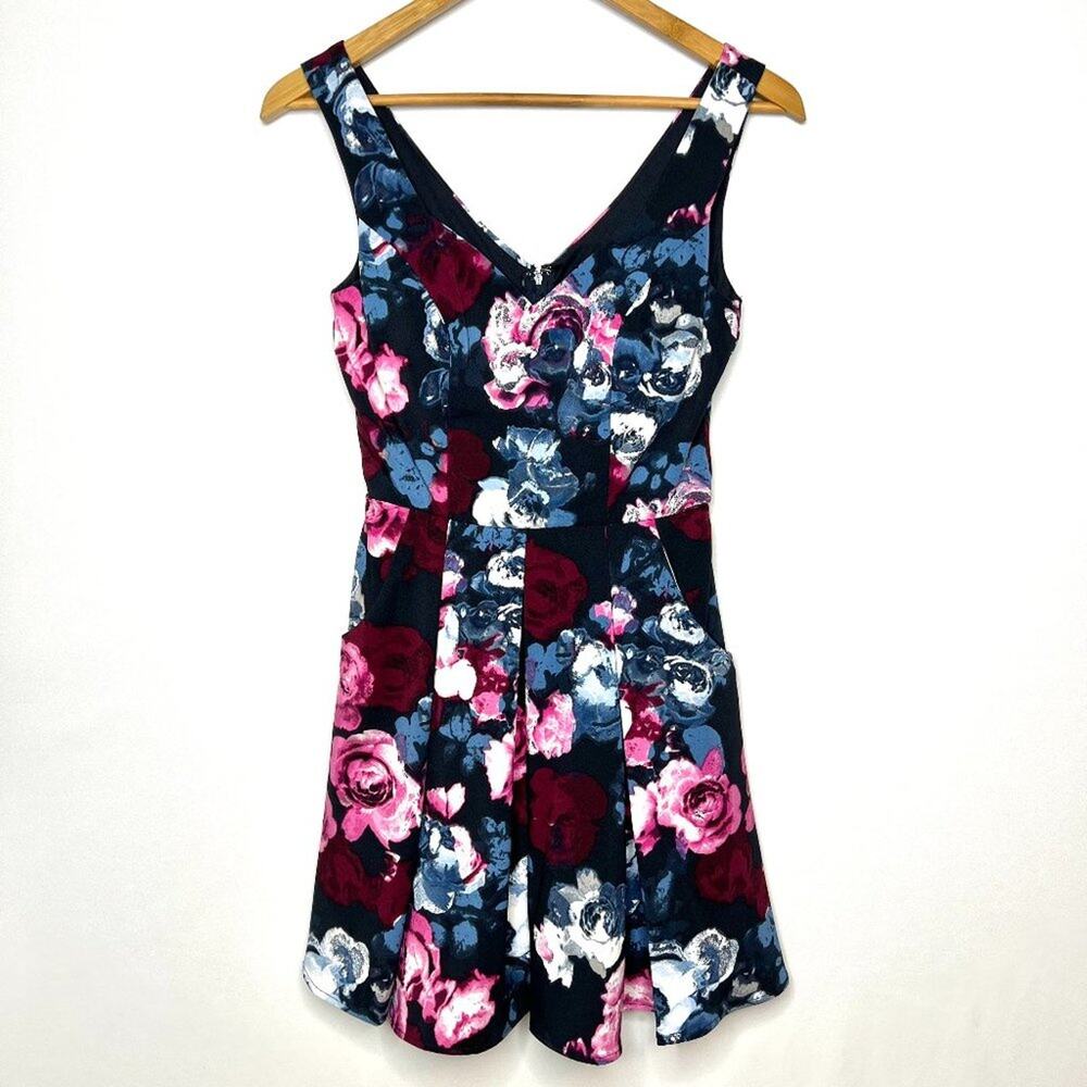Trixxi Clothing Company Floral Fit & Flare Dress 1